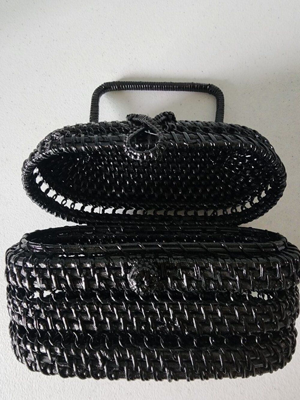 Cult Gaia Small Rattan Bag "LIKE NEW" - Picture 8 of 16